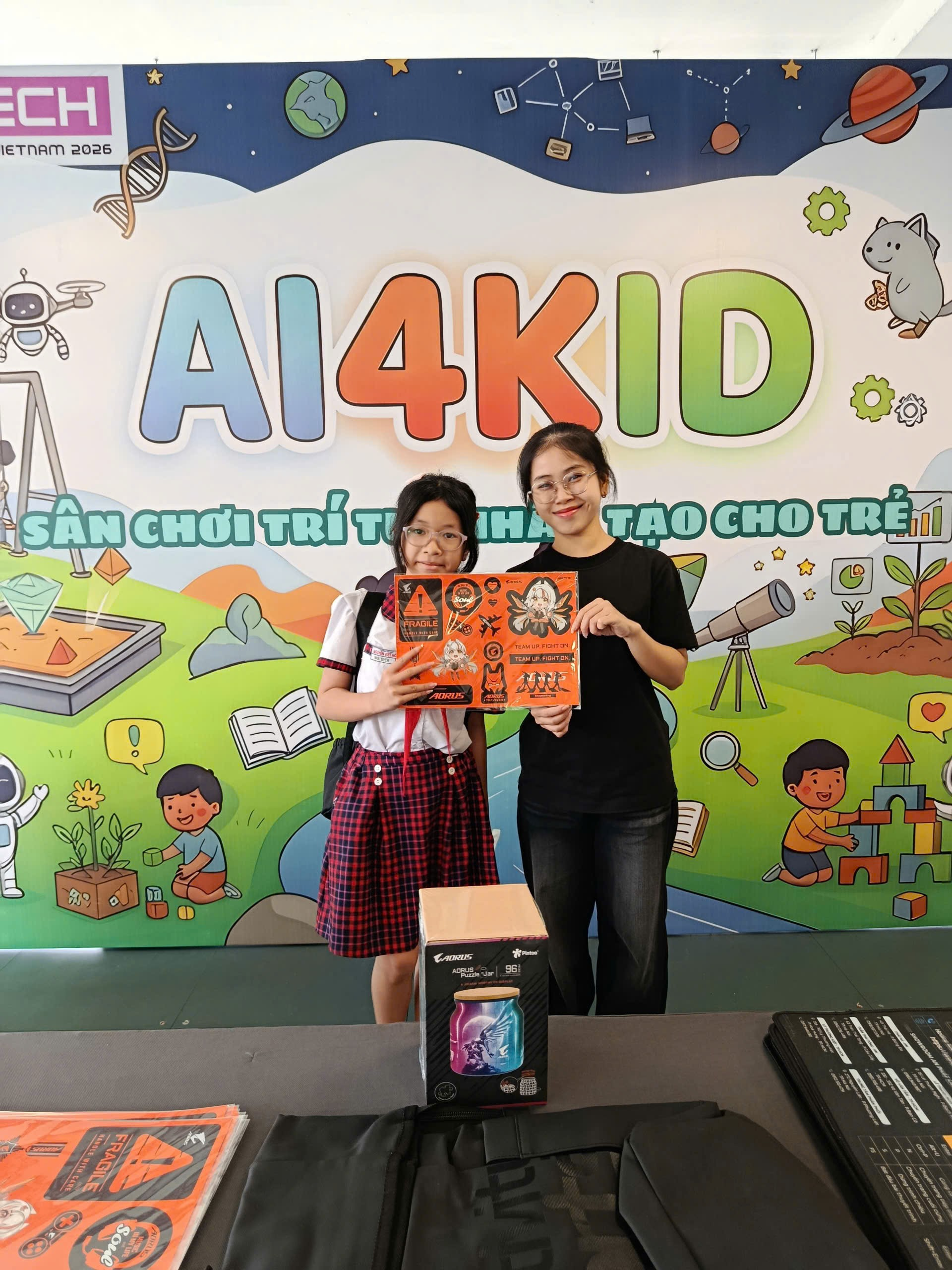 Gian hàng Wilson AI tại sự kiện EDTECH